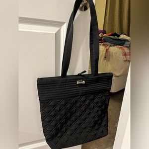 Black Vera Bradley Tote Bag